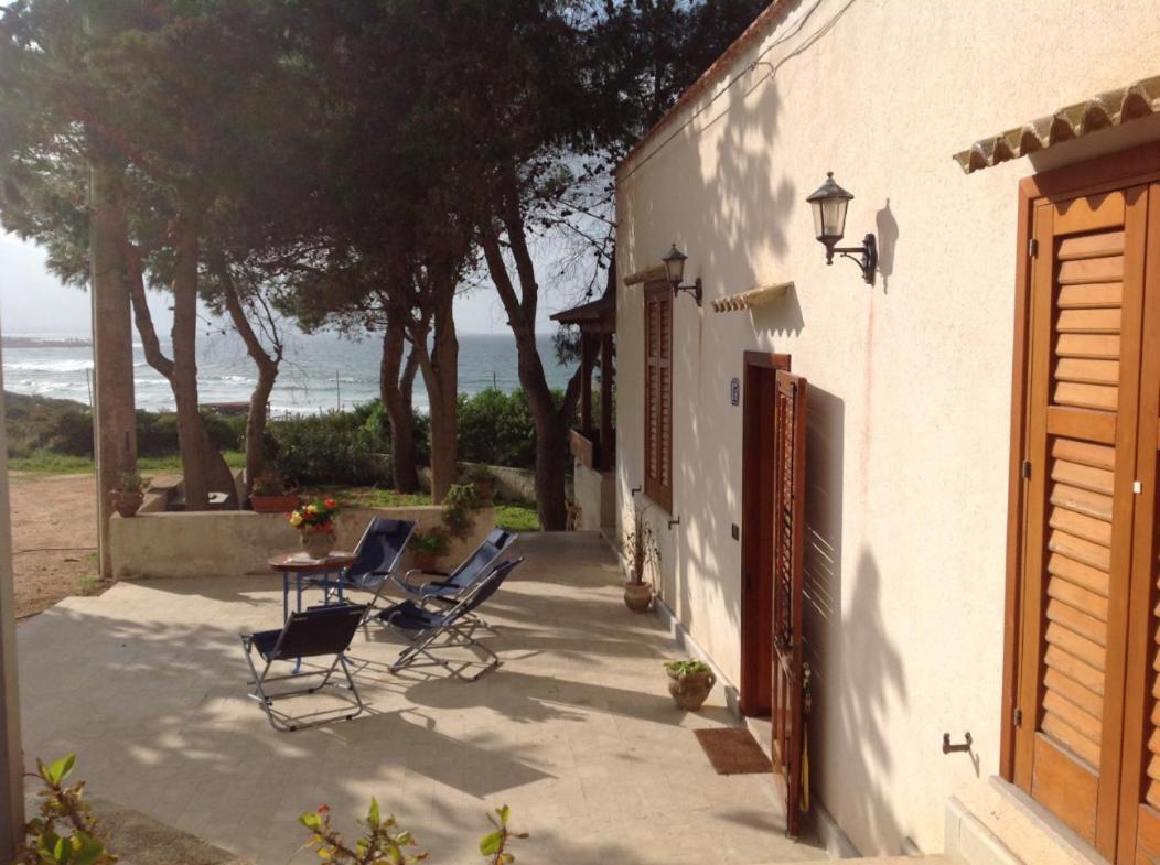 Casa Con Verande Sul Mare A 2 Minuti A Piedi Dalla Spiaggia Custonaci Exterior photo